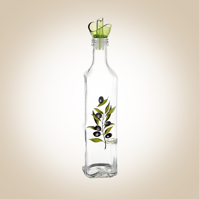 Ölflasche aus glas 500ml